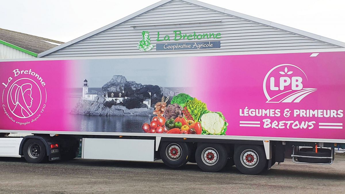 Légumes & Primeurs Bretons livre en France et à l'export par palette ou camion complet